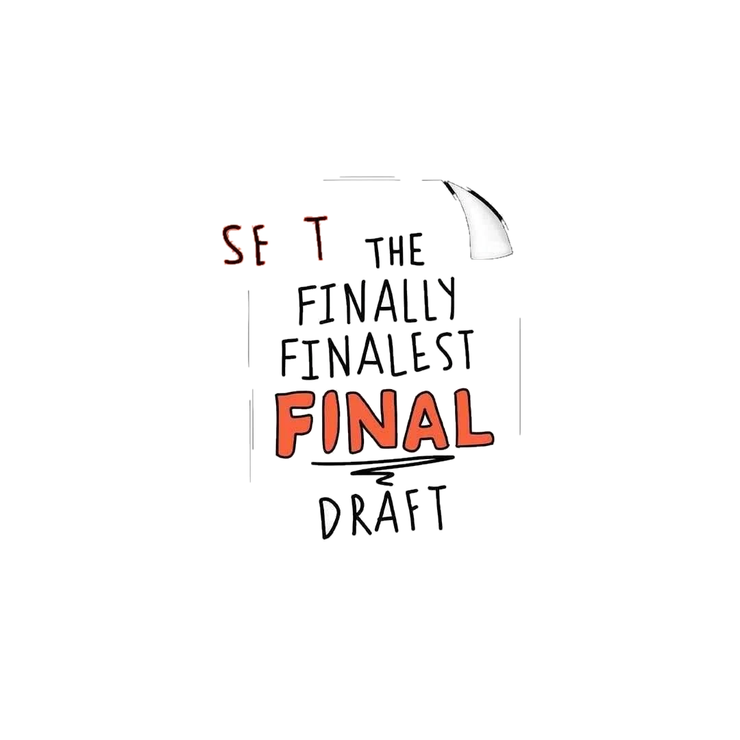 The finally finalest FINAL Draft Sticker